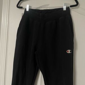 Champion Men’s Black Sweatpant Joggers Medium